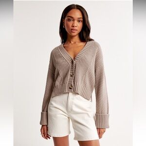 Abercrombie & Fitch Cameron Seed Stitch Cardigan